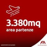 Il nostro aeroporto, da dove ti senti giΓ  in vacanza, ancora prima di decollare