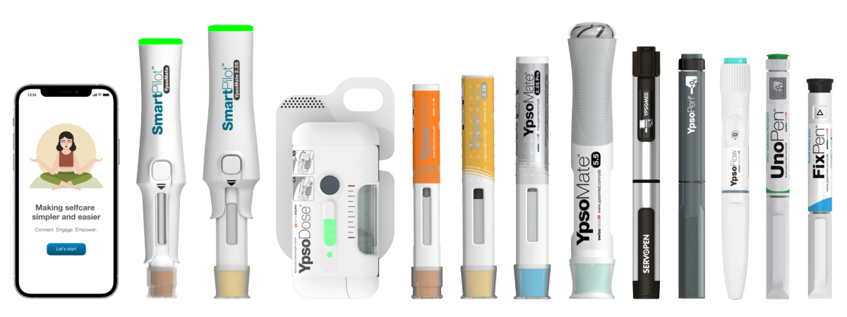 Platform products for self-injection