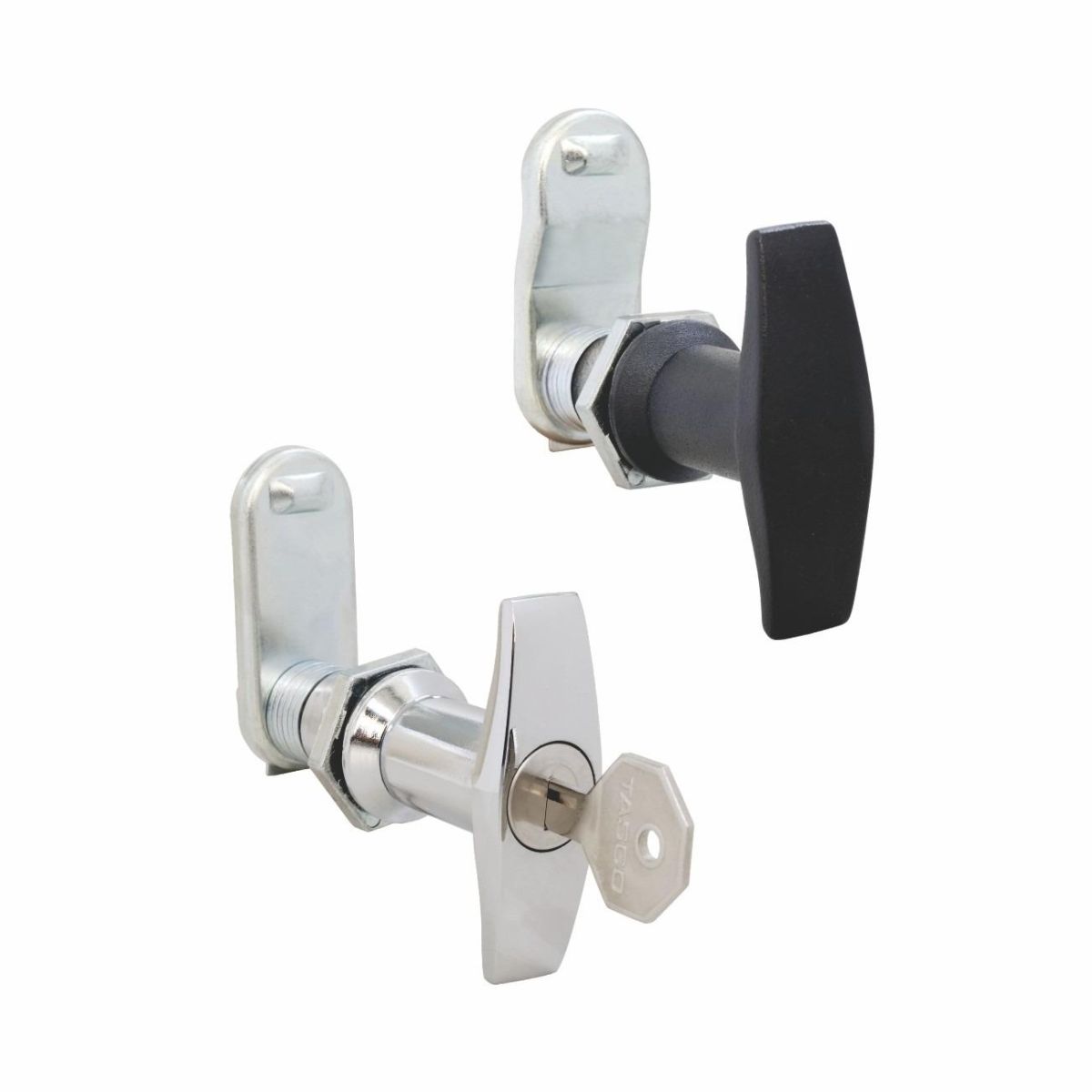 Fecho Maçaneta T - Lingueta Abaulada com Regulagem