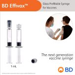 BD Effivax(TM) Glass Prefillable Syringe for Vaccines