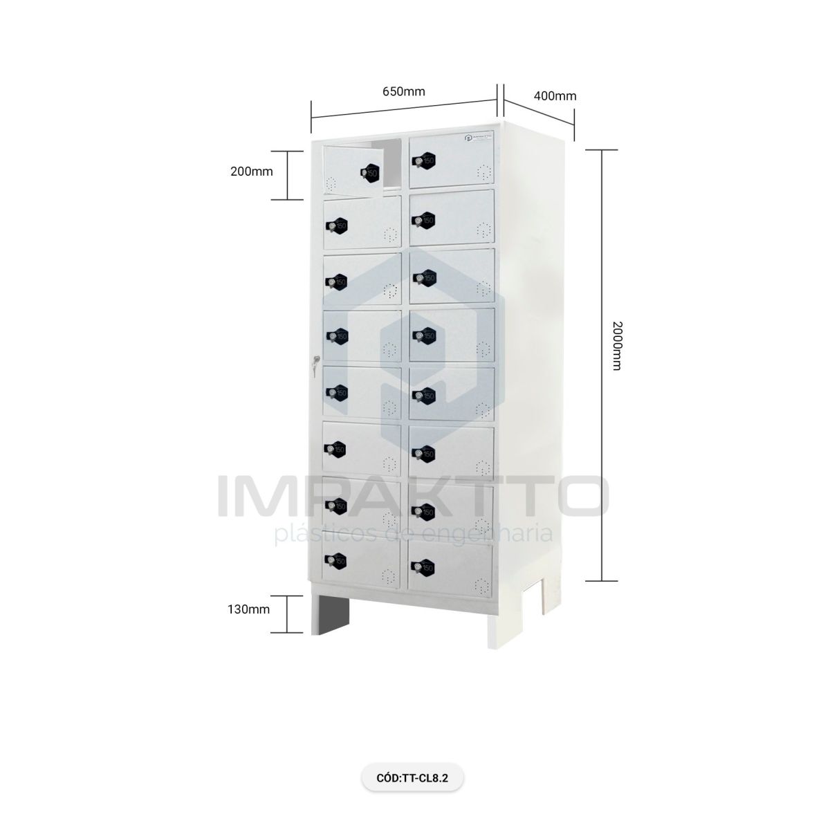 Armário plástico Colmeia