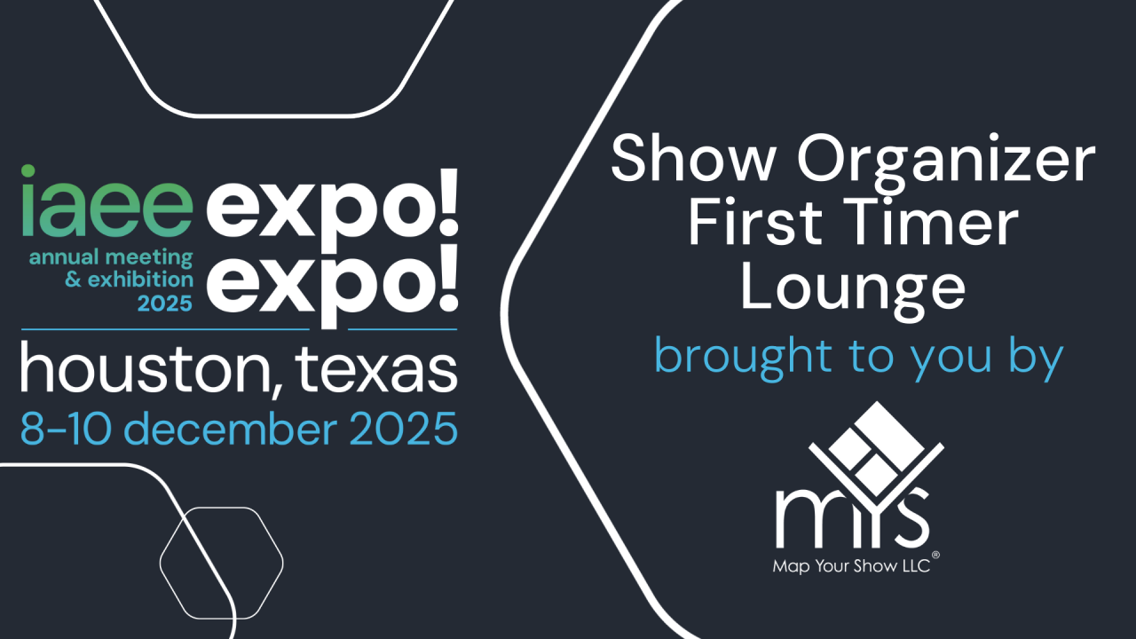 Show Organizer First Timer Lounge
