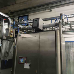 Metal detector for liquids and viscous products