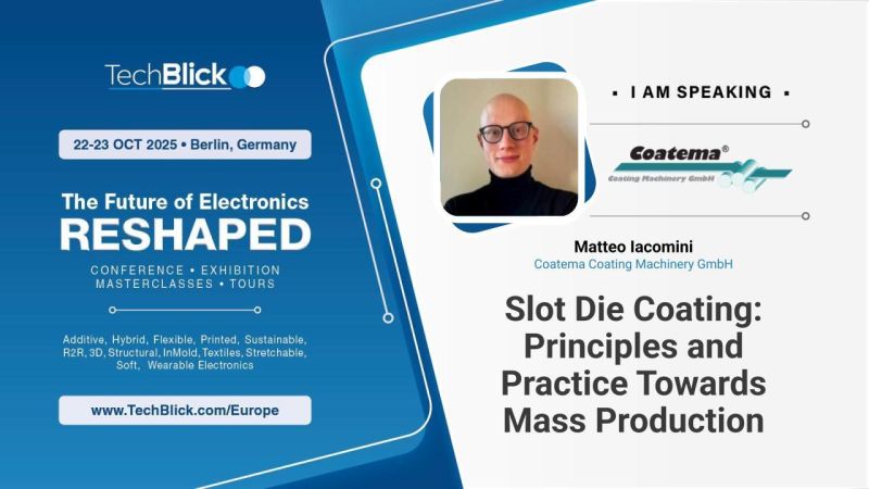 Coatema Coating Machinery GmbH - Slot Die Coating: Principles and Practice Towards Mass Production