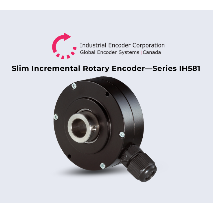 Slim Incremental Rotary Encoder—Series IH581