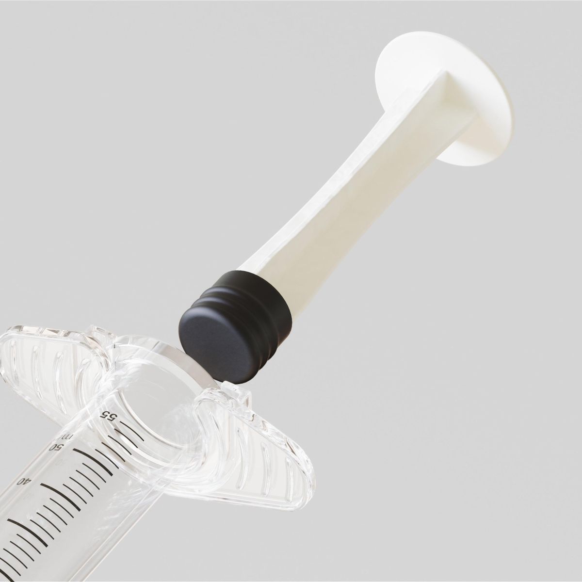 Plunger rods made of Pulp-Injection