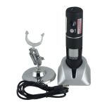 Microscópio Digital WI-FI Portátil, com Zoom de 400X, Foto e Vídeo Modelo MP-800