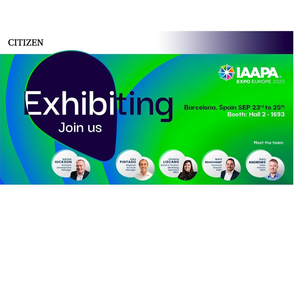 IAAPA 2025 Barcelona - Citizen Systems