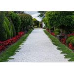 Pavé perméable en coquilles d'huîtres