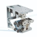 In-line welding technology: adhesive free attachment of hook fasteners for closure systems