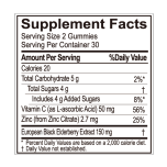 Biobor ElderCraft® Elderberry Gummies for kids