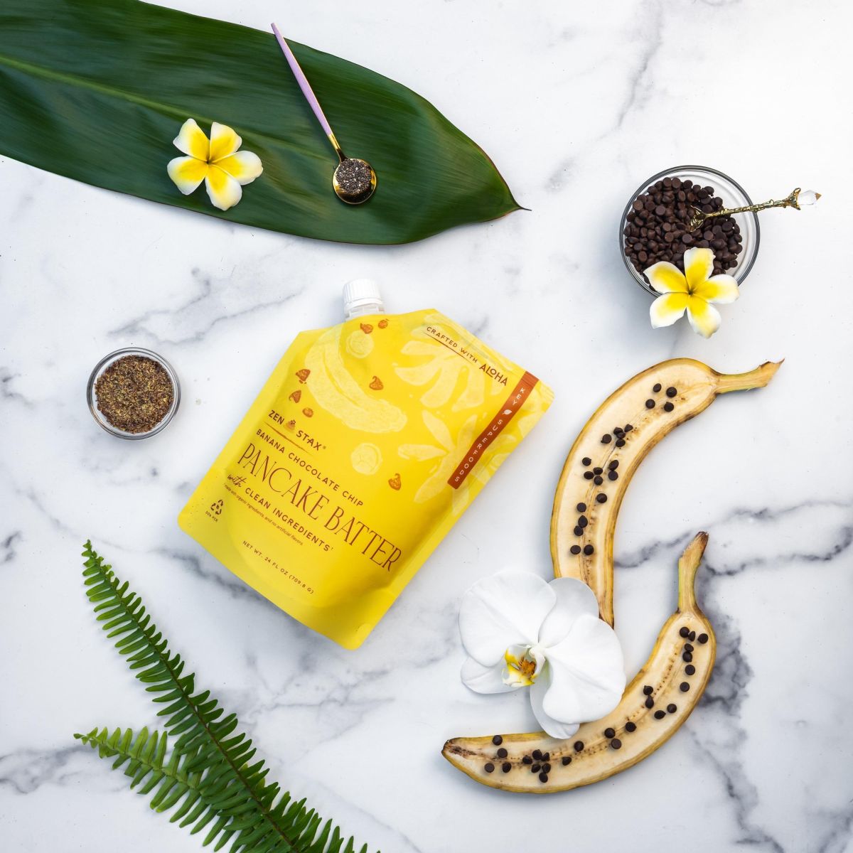 Banana Chocolate Chip Pancake Batter