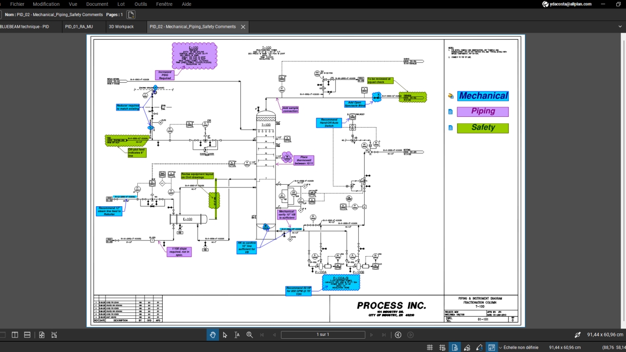 Blubeam Revu: How to create a digital P&ID diagram