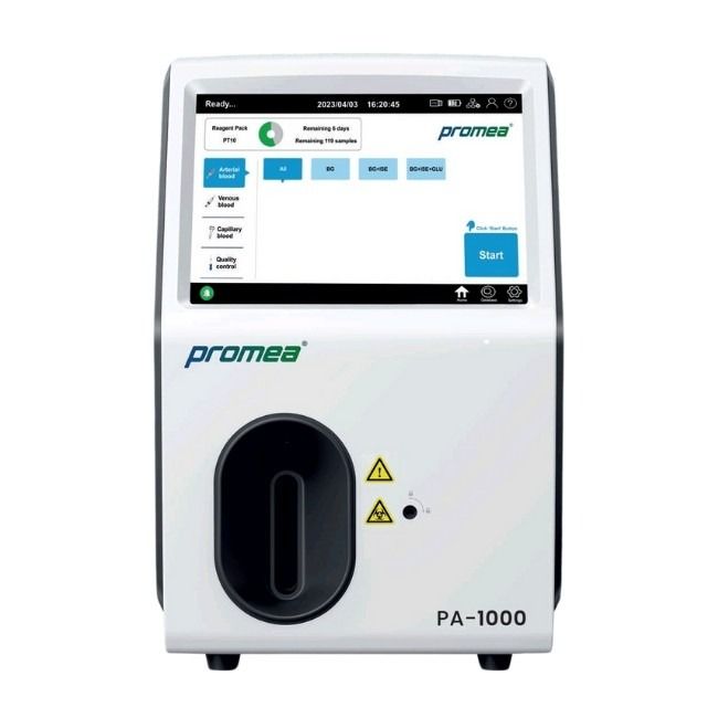 PA 1000 Arterial Blood Gas Analyzer (ABG)