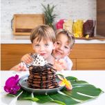 Gluten-Free Double Chocolate Frozen Pancake Batter