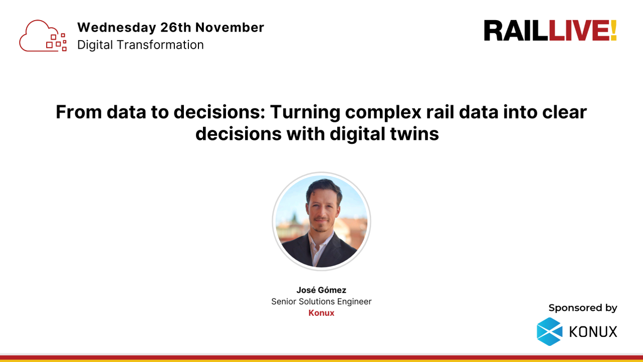 From data to decisions: Turning complex rail data into clear decisions with digital twins