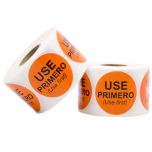 Etiquetas de rotación para alimentos