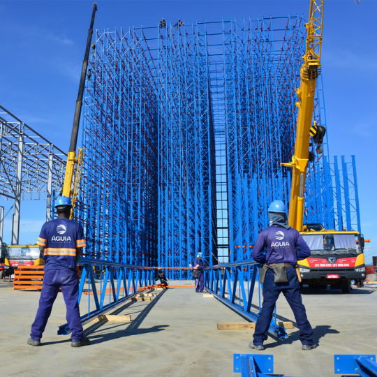 Sistema Autoportante com Transelevador