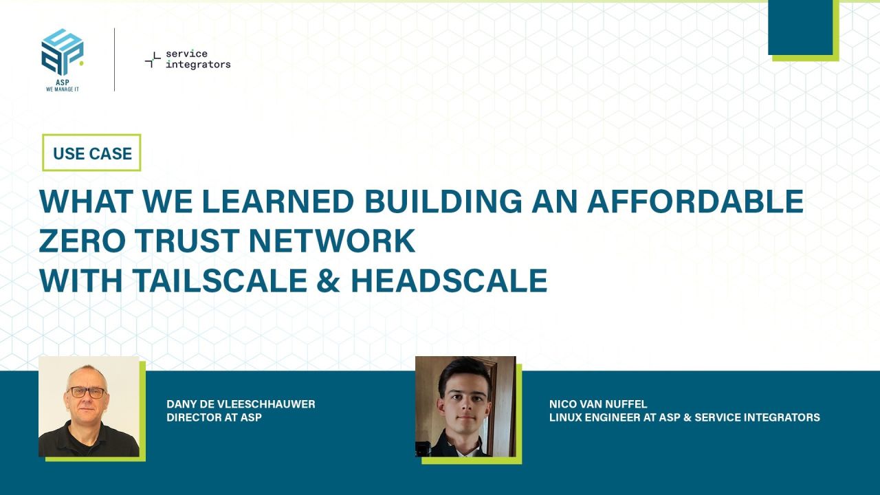 What we learned building an affordable Zero Trust Network with Tailscale & Headscale