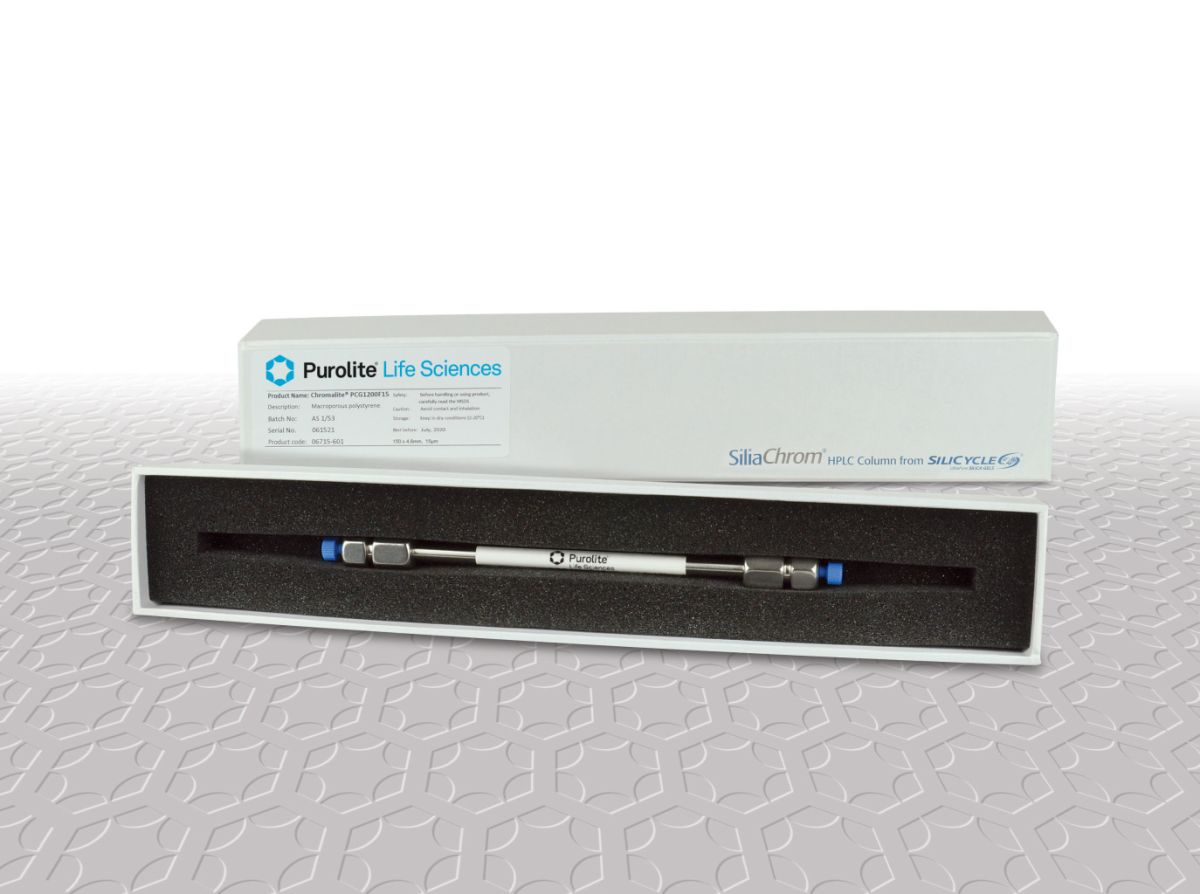 Chromalite synthetic chromatograhy resins