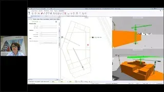 Definition of the construction site layout and consolidation of excavations for interventions in urban areas