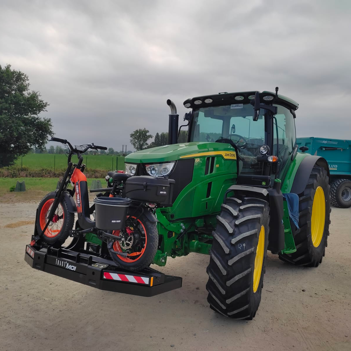 SUPPORT TM2 - Compatible avec masses agricoles de 500, 750 ou 900 kilos