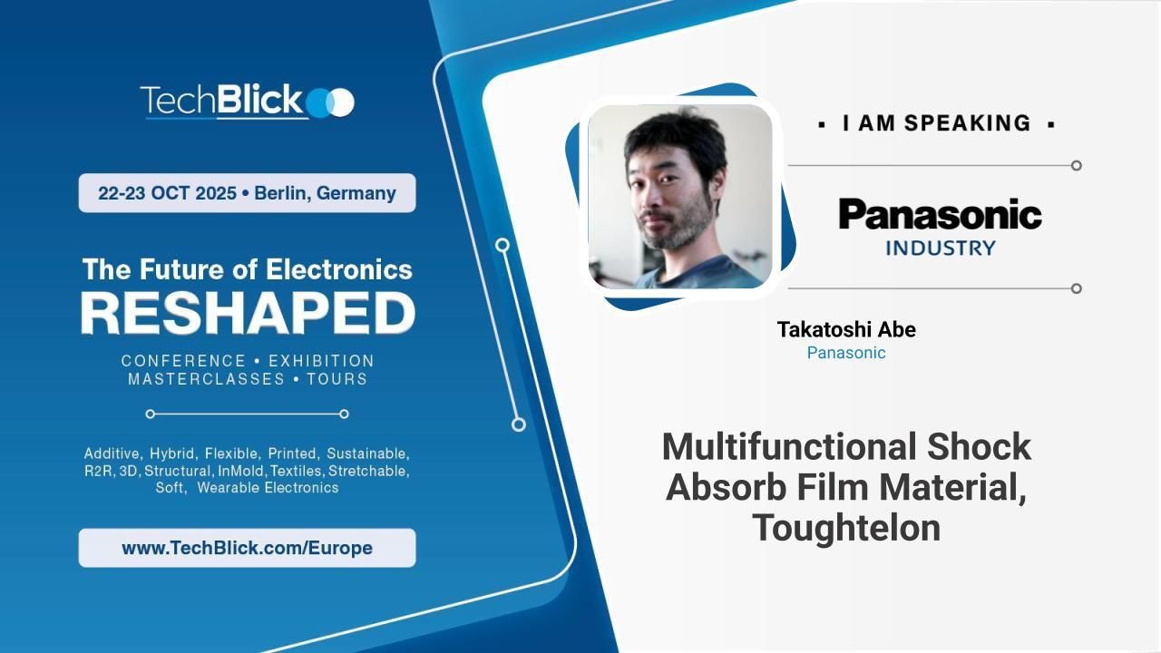 Panasonic - Multifunctional Shock Absorb Film Material, Toughtelon