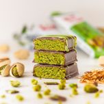 High Protein Bars - Dubai Chocolate Style