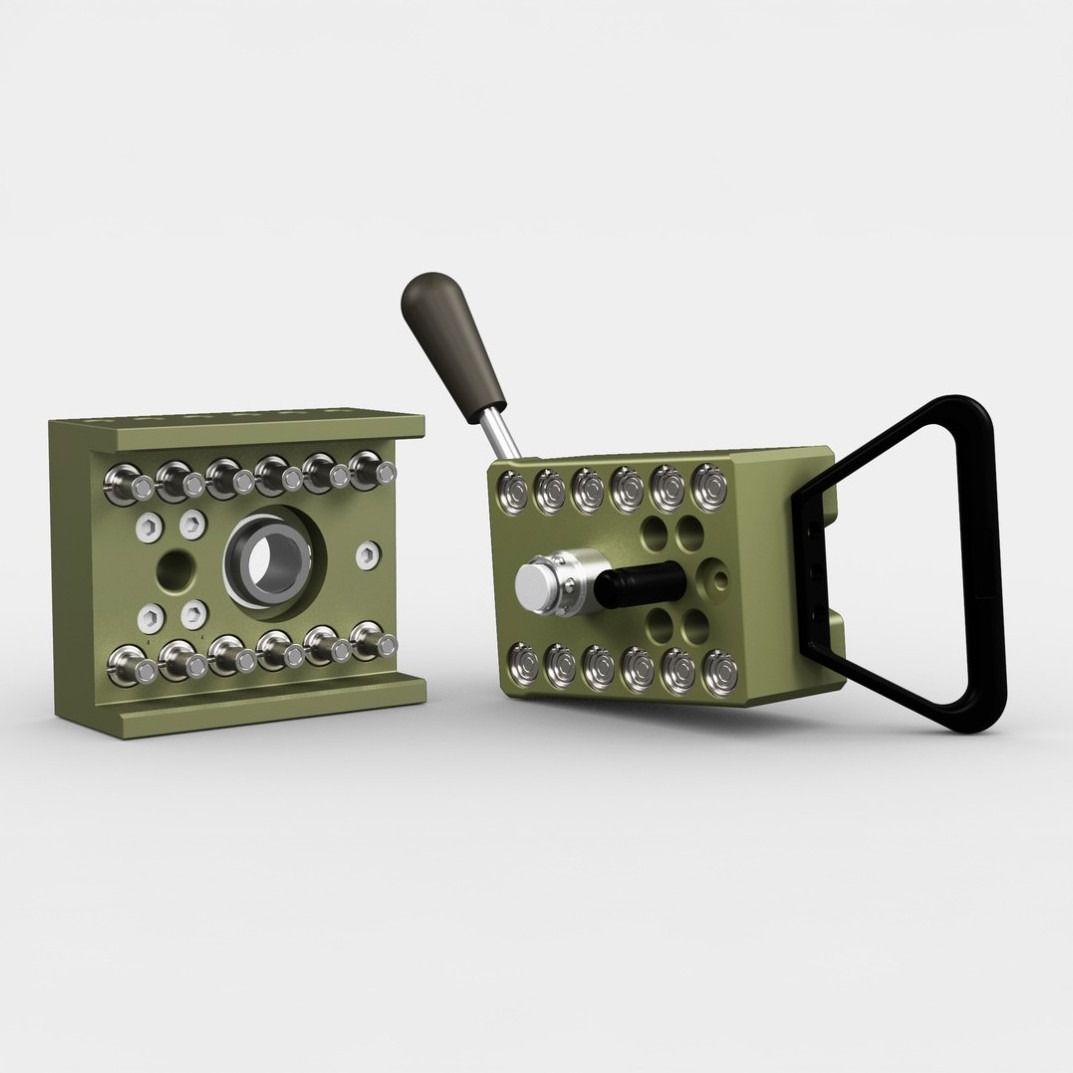 Placa de multiacoplamento manual para injeção sequencial SPC