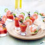 White Tiger Prawns from Ecuador, ASC, cooked, frozen