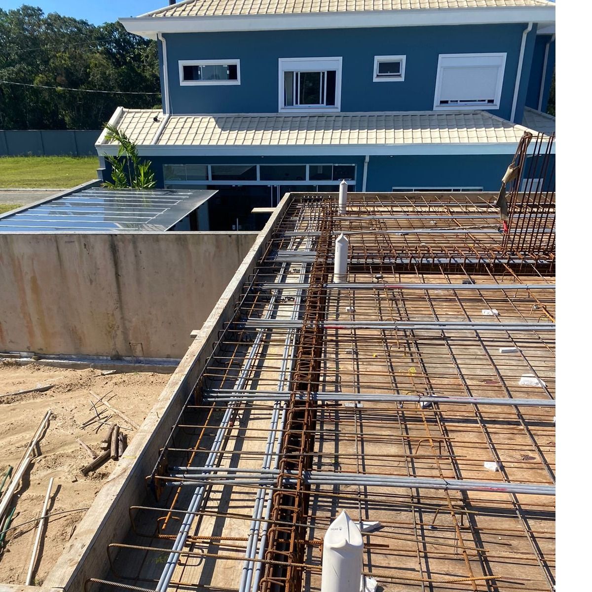 Cordoalha engraxada com certificação PTI