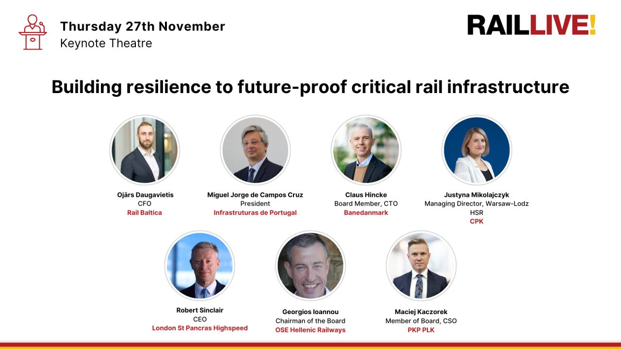 Building resilience to future-proof critical rail infrastructure