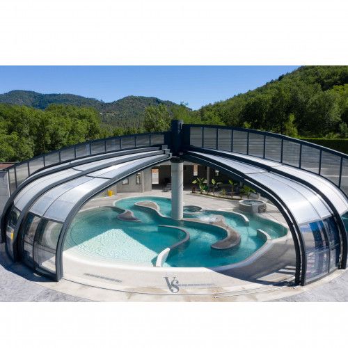 Abri Rotonde pour piscine collective VEGAMETAL By Fluidra