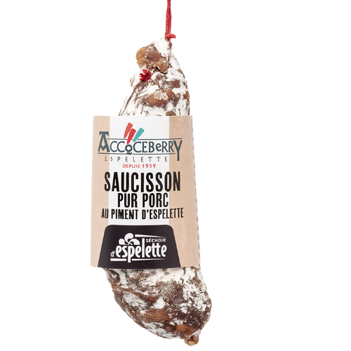 Saucisson au piment d'Espelette