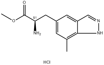 (2R)-2-amino-3-(7-methyl-1H-indazol-5-yl)propanoate dihydrochloride