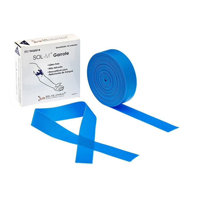 Garrote / Torniquete com Tiras de 36cm Sol-M
