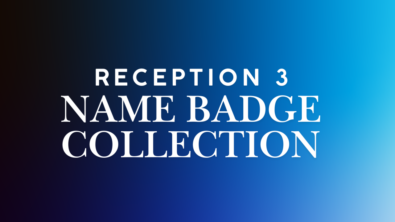 Name Badge Collection