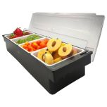 Porta Condimentos Profissional c/ 4 divisórias Weck