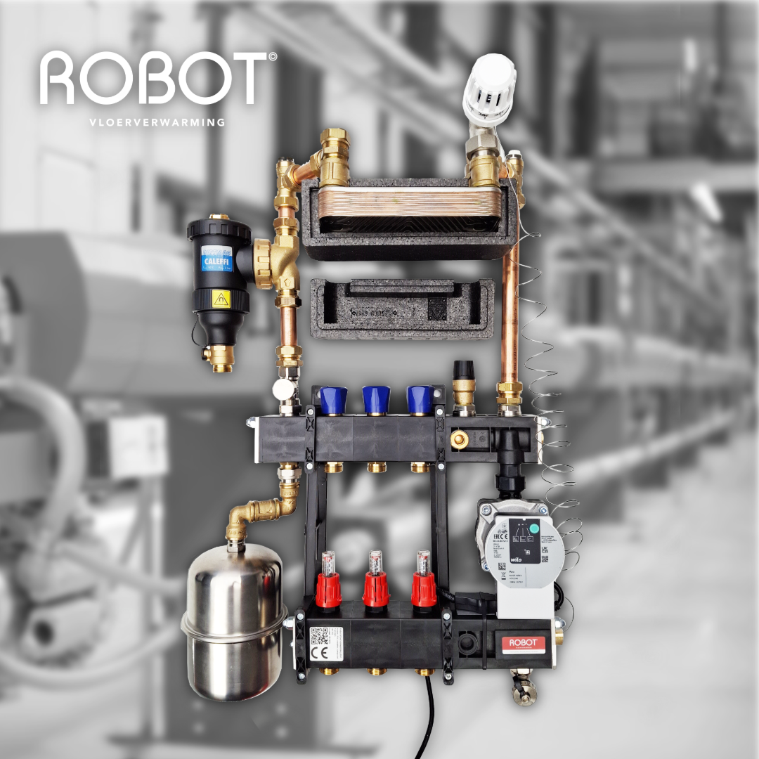 Maatwerk verdelers van ROBOT Vloerverwarming: minder sleutelen, meer comfort