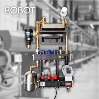 Maatwerk verdelers van ROBOT Vloerverwarming: minder sleutelen, meer comfort