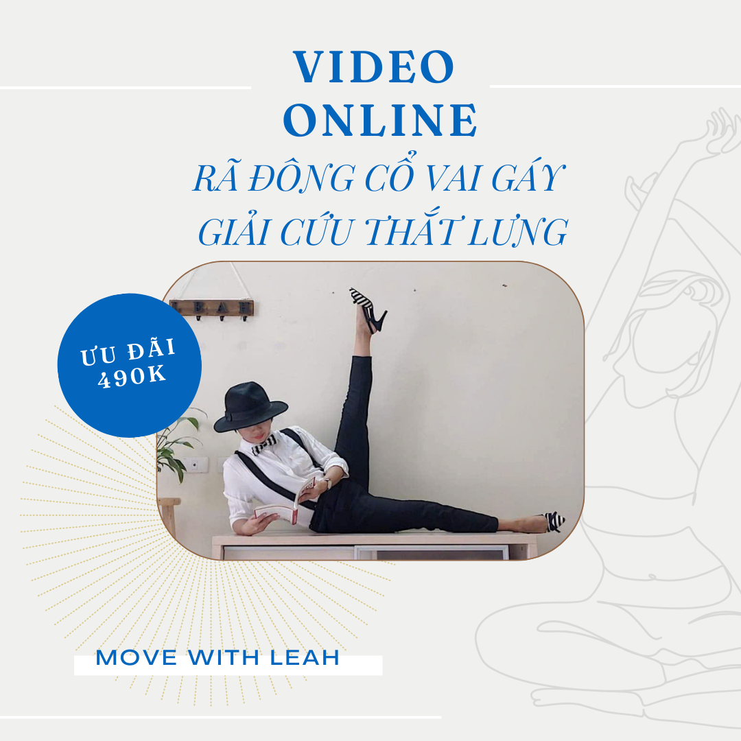 7+ video bài tập cột sống cho người ngồi nhiều