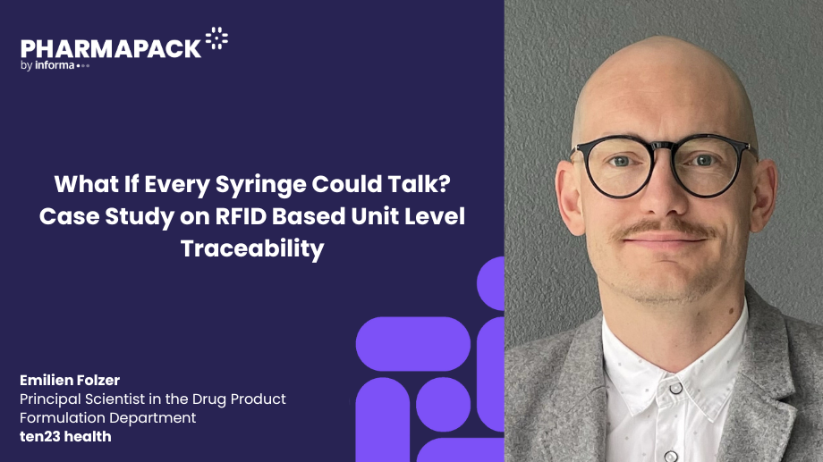 What If Every Syringe Could Talk? Case Study on RFID Based Unit Level Traceability