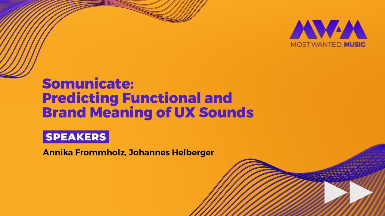 Somunicate: Predicting Functional and Brand Meaning of UX Sounds