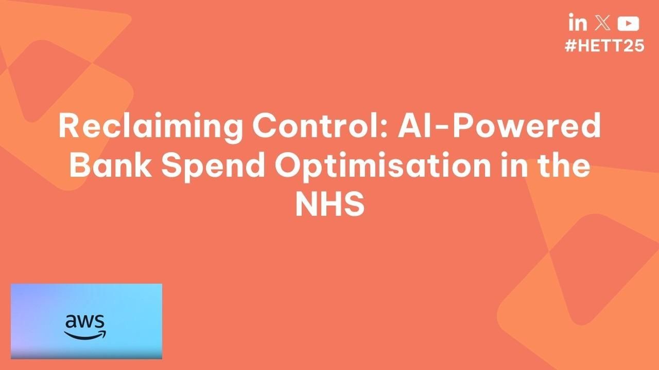 Reclaiming Control: AI-Powered Bank Spend Optimisation in the NHS