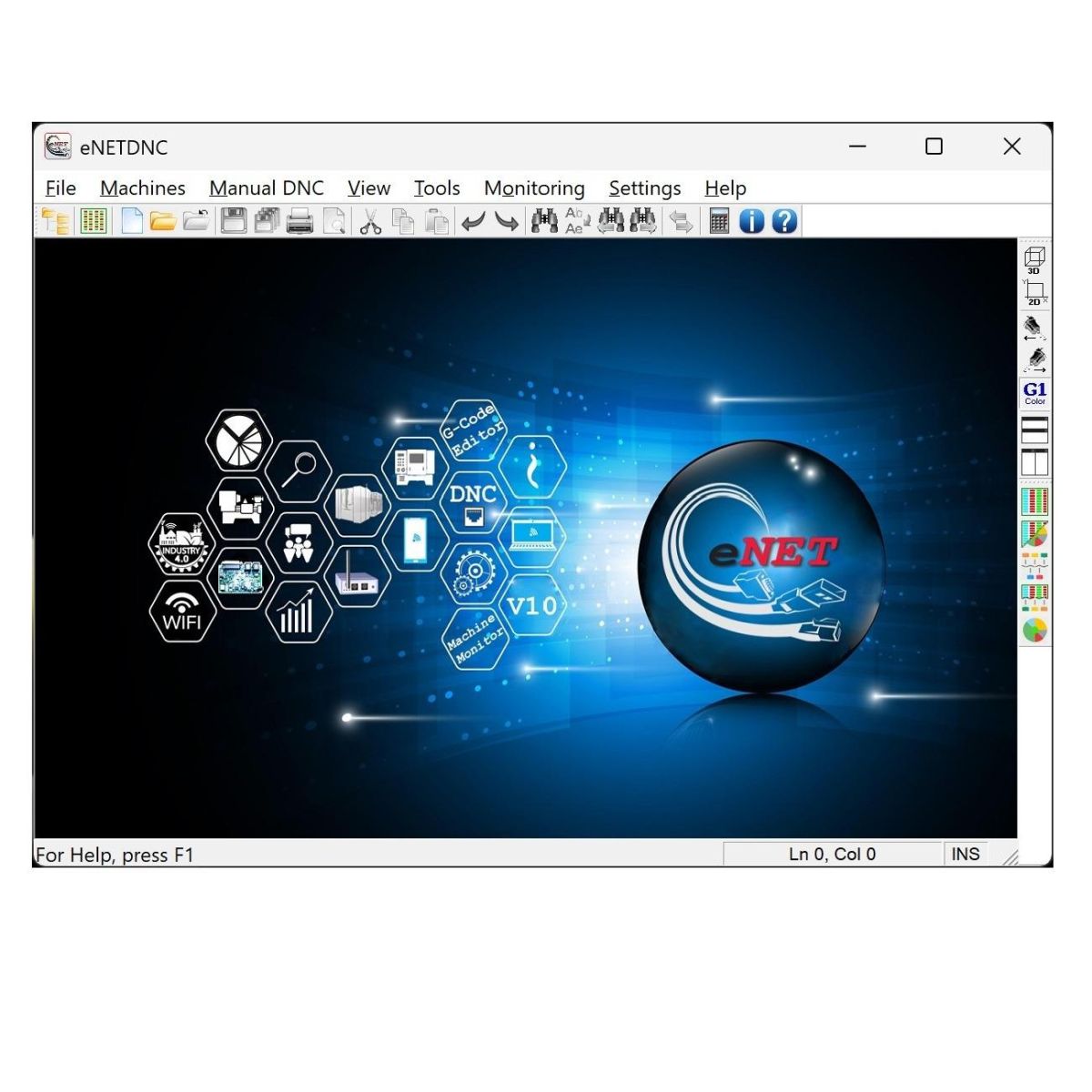 eNET Monitoring & DNC Software V10