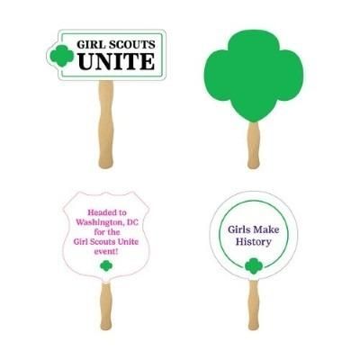 Girl Scouts Unite Event Set of Handheld Signs