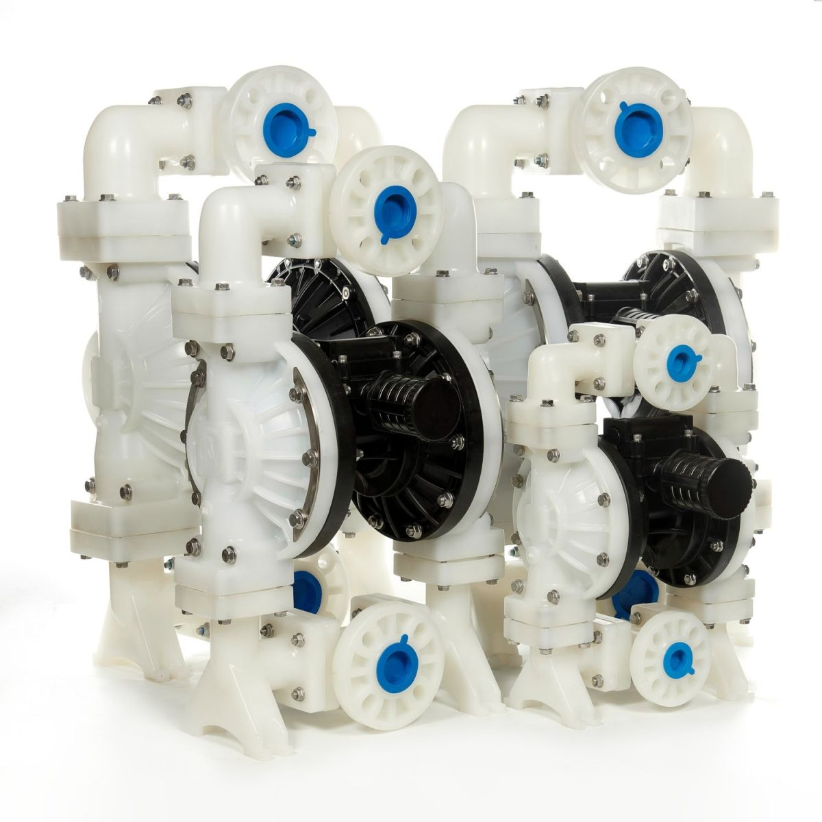 Ginkai PP Air Operated Diaphragm Pump from DN06-DN80