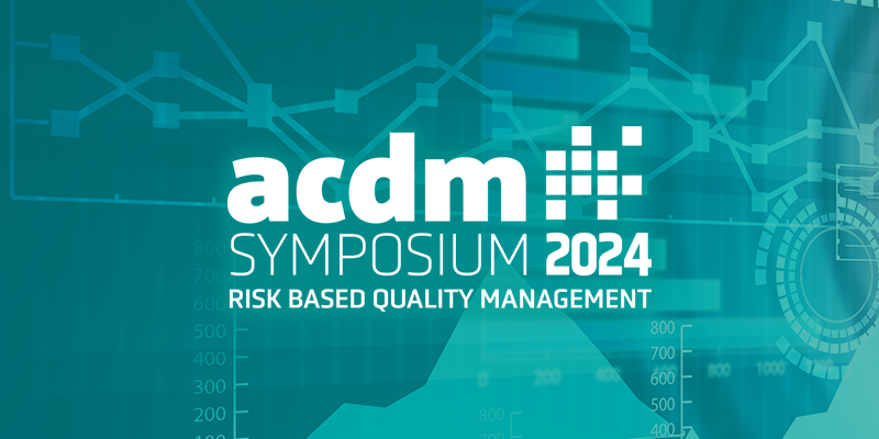 Annual ACDM Symposium on Risk Based Quality Management