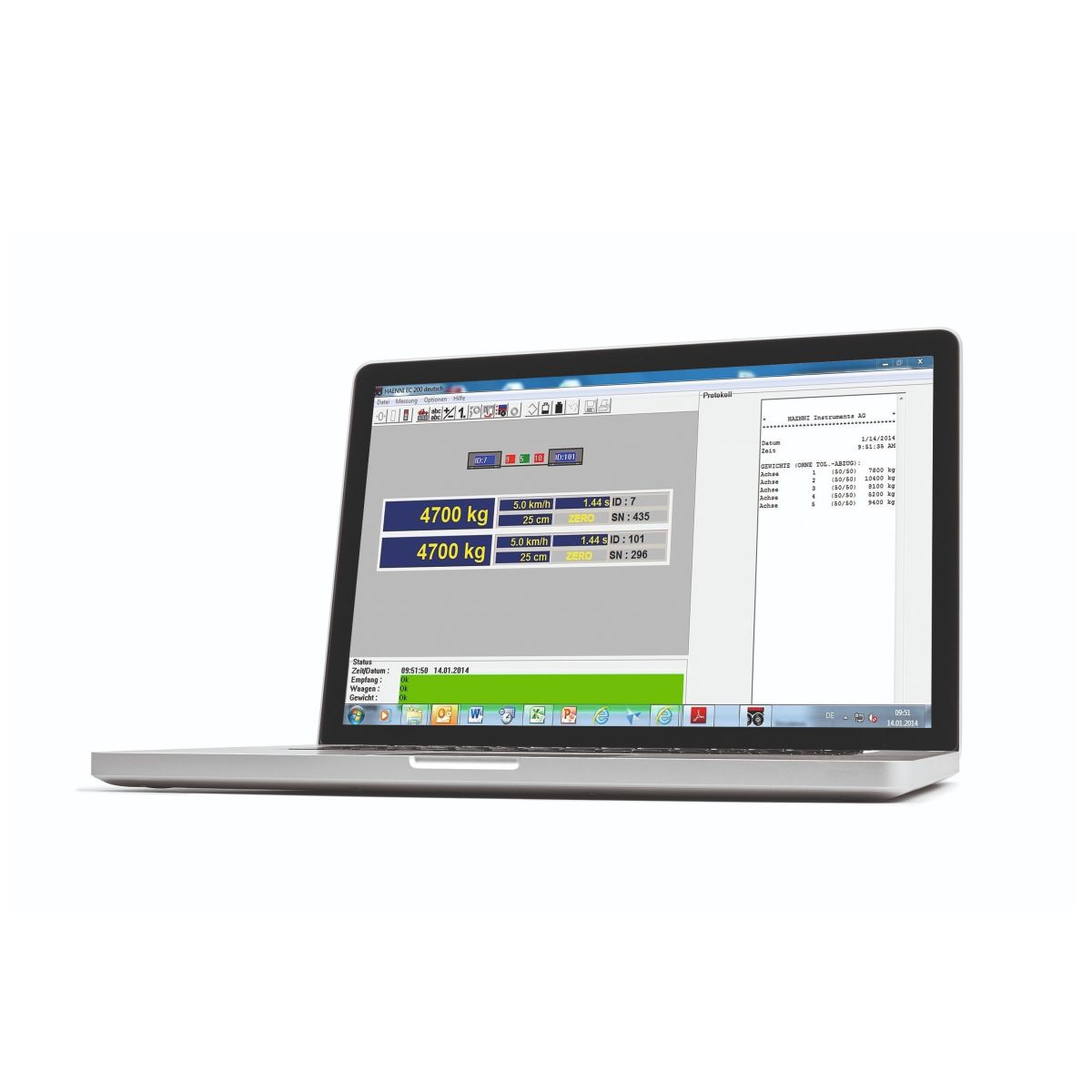 Processing software EC 200