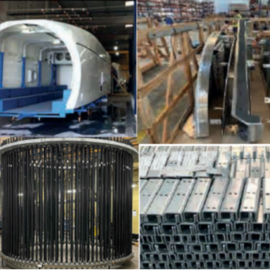 Fabricação de estruturas metálicas/montagem de kits conforme projeto do cliente